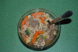 Teriyaki Beef Noodle Bowl
